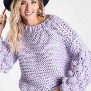Smoky Lavender Sweater